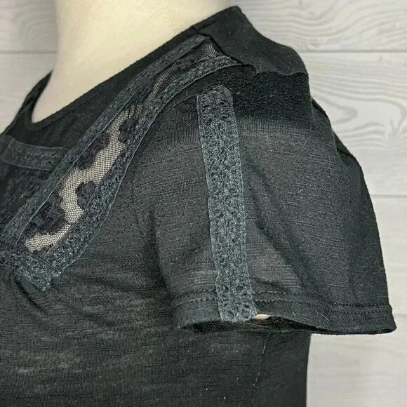 Mossimo black short sleeve babydoll top Size small - Picture 4 of 6